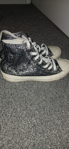 Ladies sparkly converse black - converse,