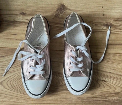 Womens metallic pink converse - metallic,